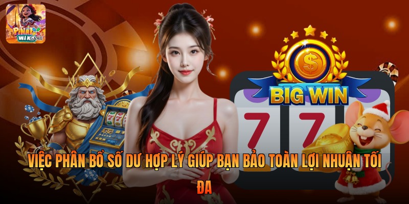 Việc phân bổ số dư hợp lý giúp bạn bảo toàn lợi nhuận tối đa